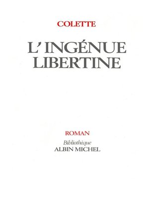 cover image of L'Ingénue libertine